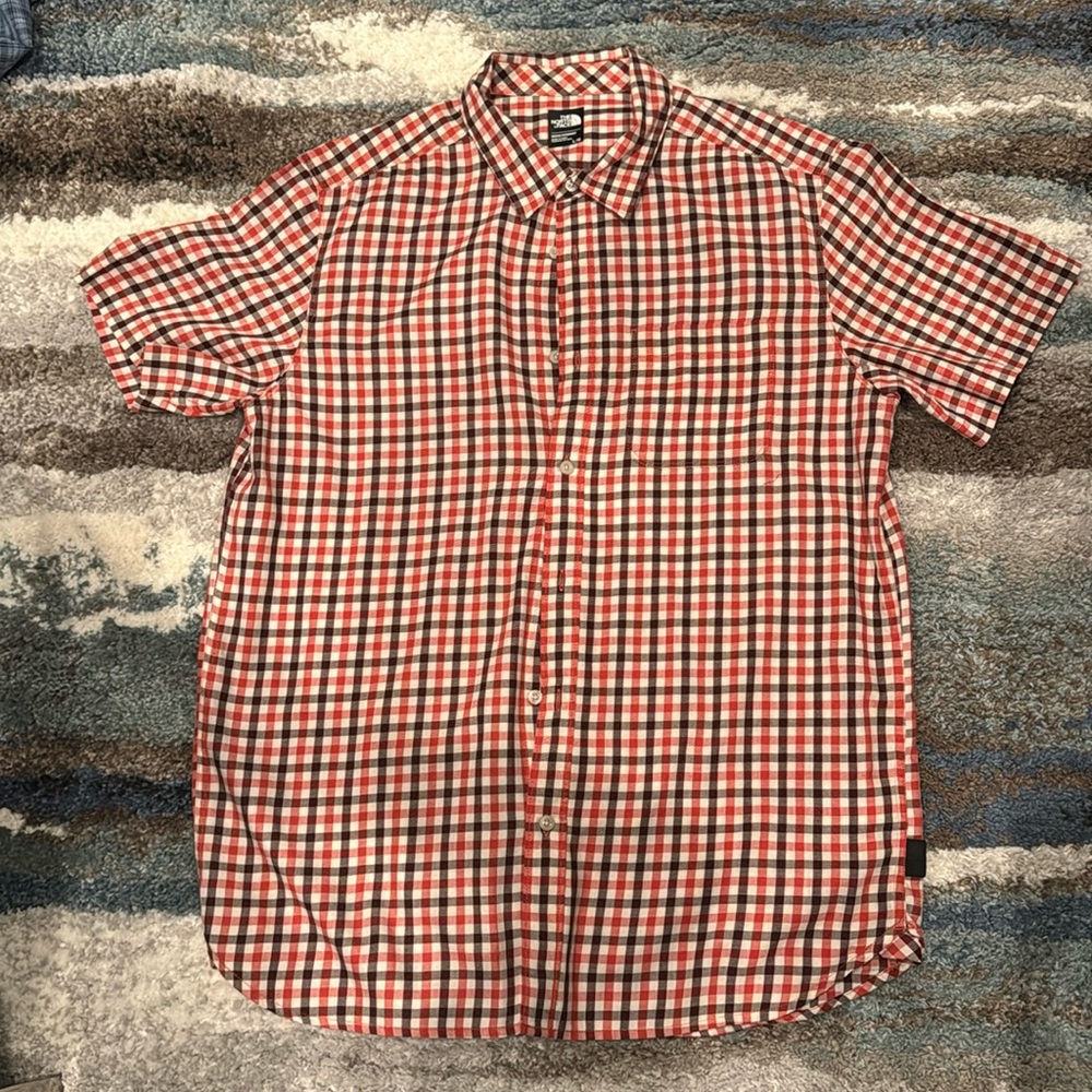 The North Face short sleeve button up shirt